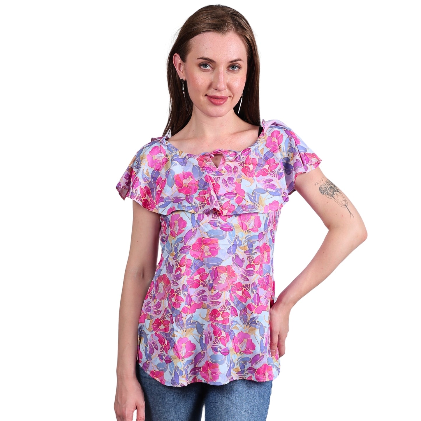 Luxe Comfort Sustainable Modal Fabric Top | Glofash - FashionZapp.com