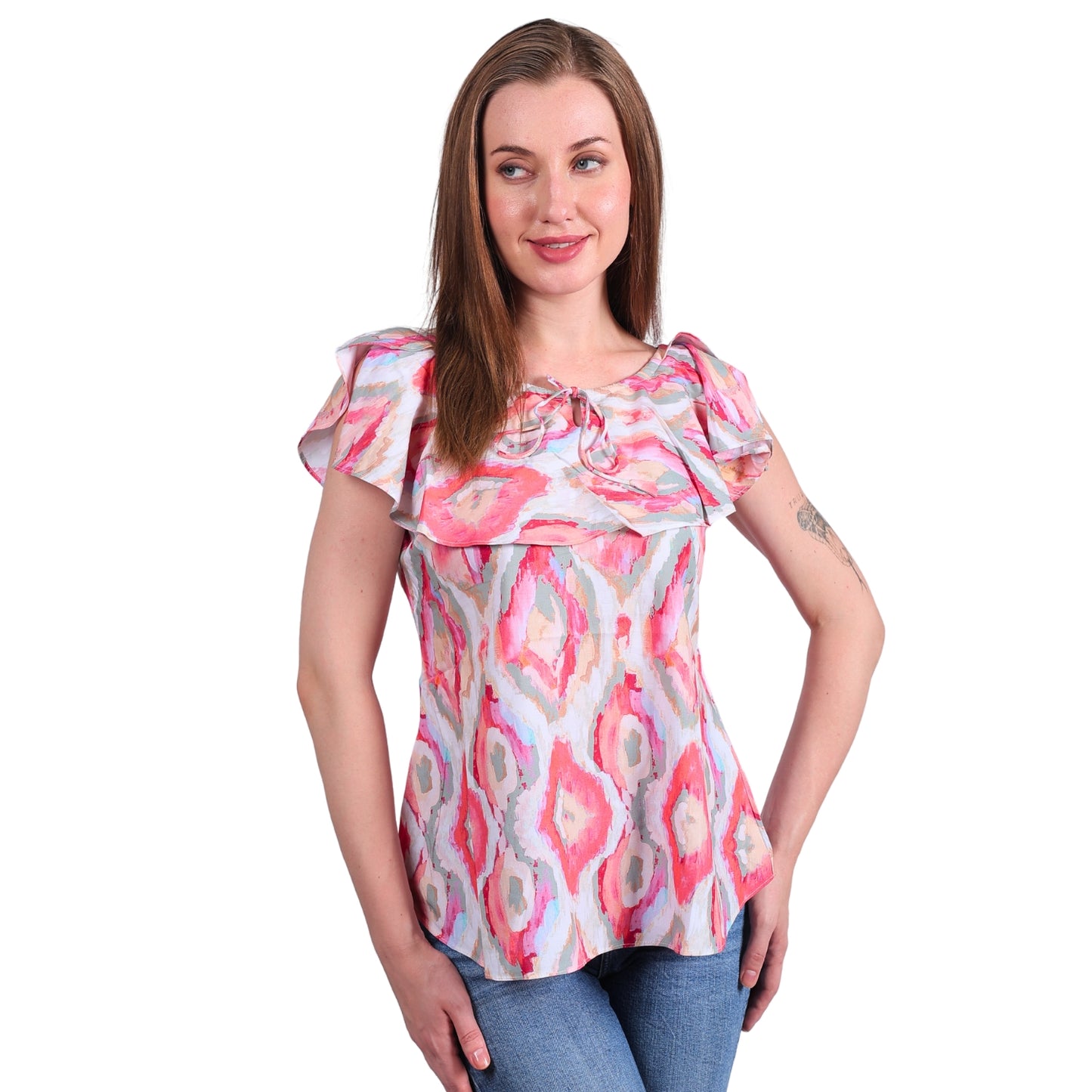 Glofash - Essential Pink Top for Women - FashionZapp.com