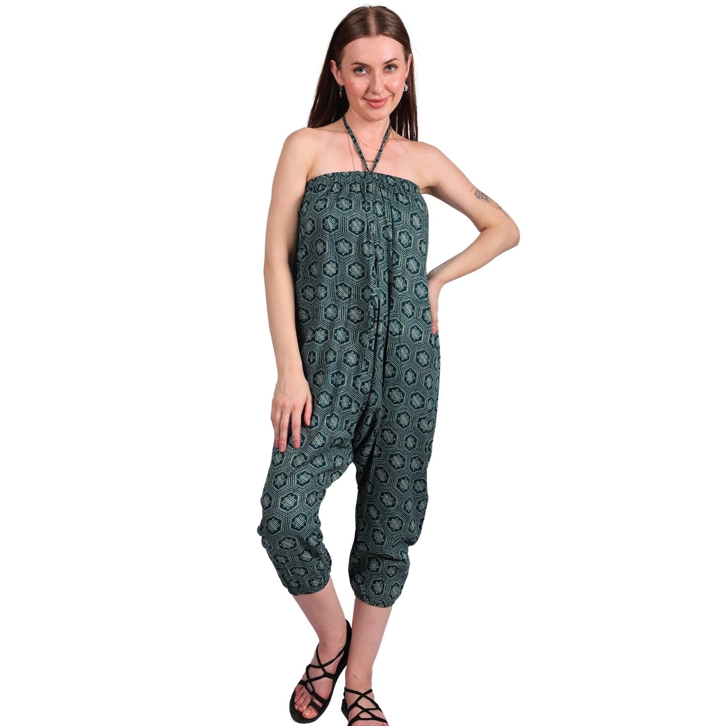 Bohemian Harem Pants for Women – Comfortable Yoga Pants - FashionZapp.com