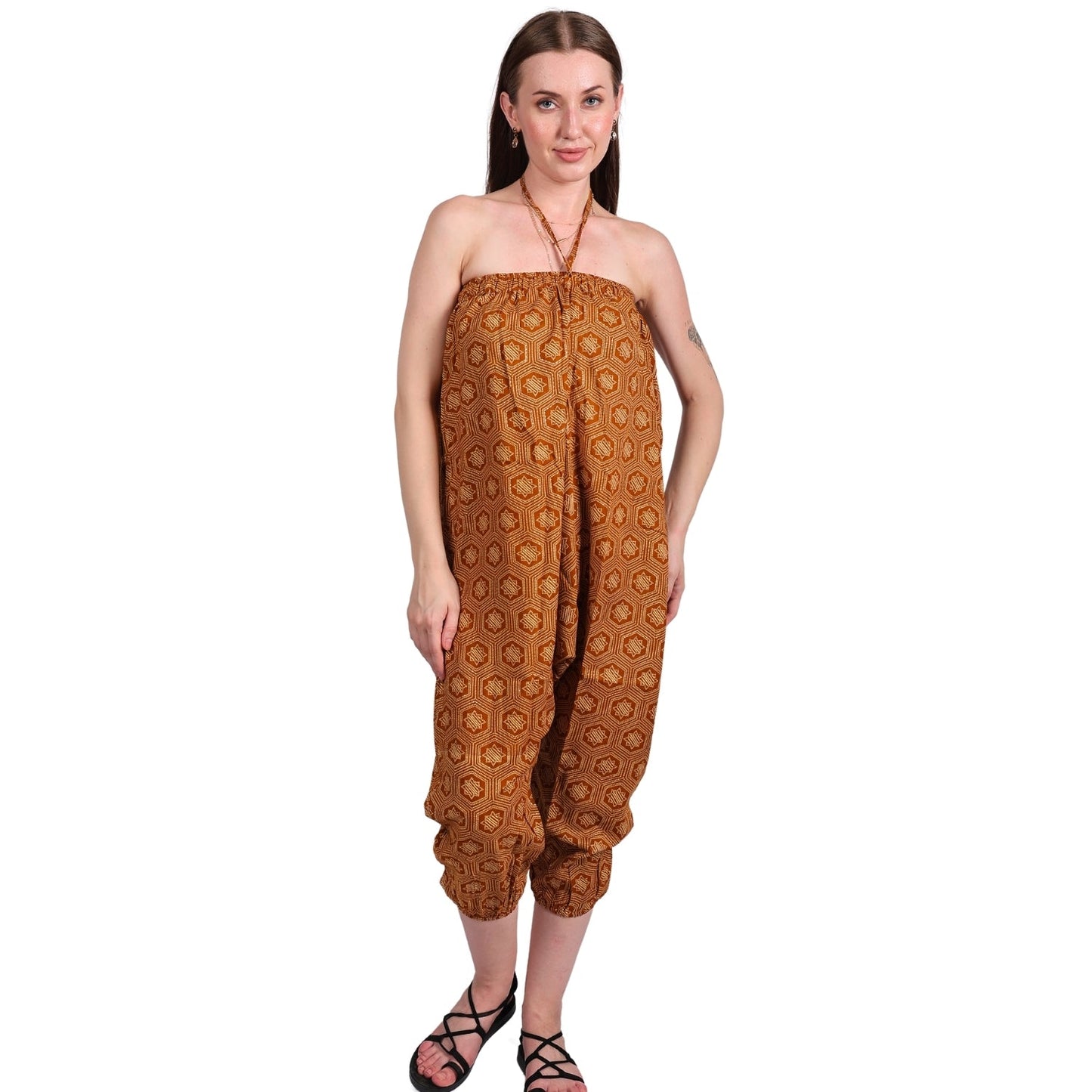 Bohemian Harem Pants for Women – Comfortable Yoga Pants - FashionZapp.com