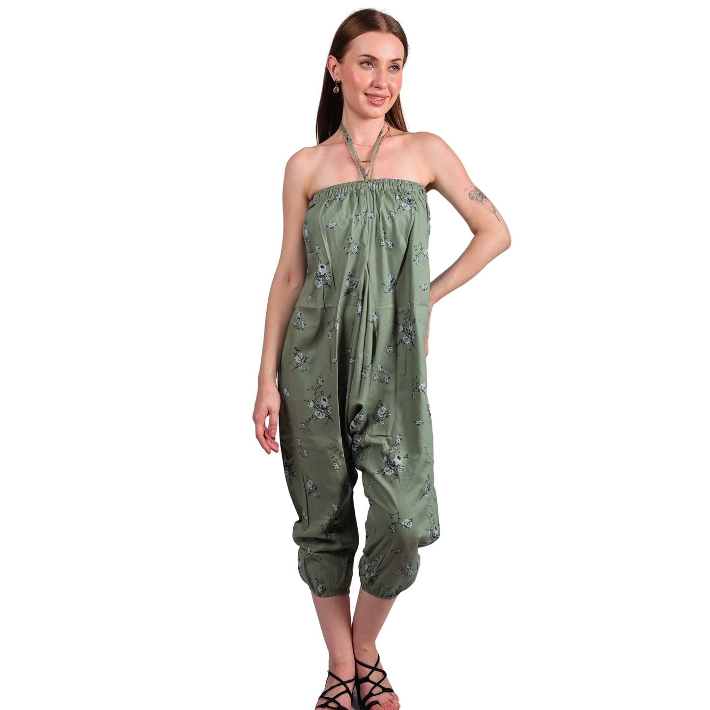 Boho Harem Pants for Women - Yoga Pants with Pockets - FashionZapp.com