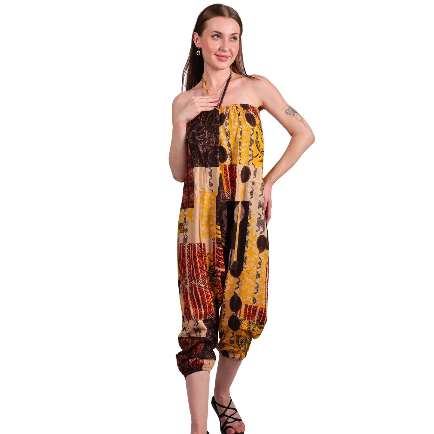Women's Boho Harem Pants – Stylish Convertible Pants - FashionZapp.com