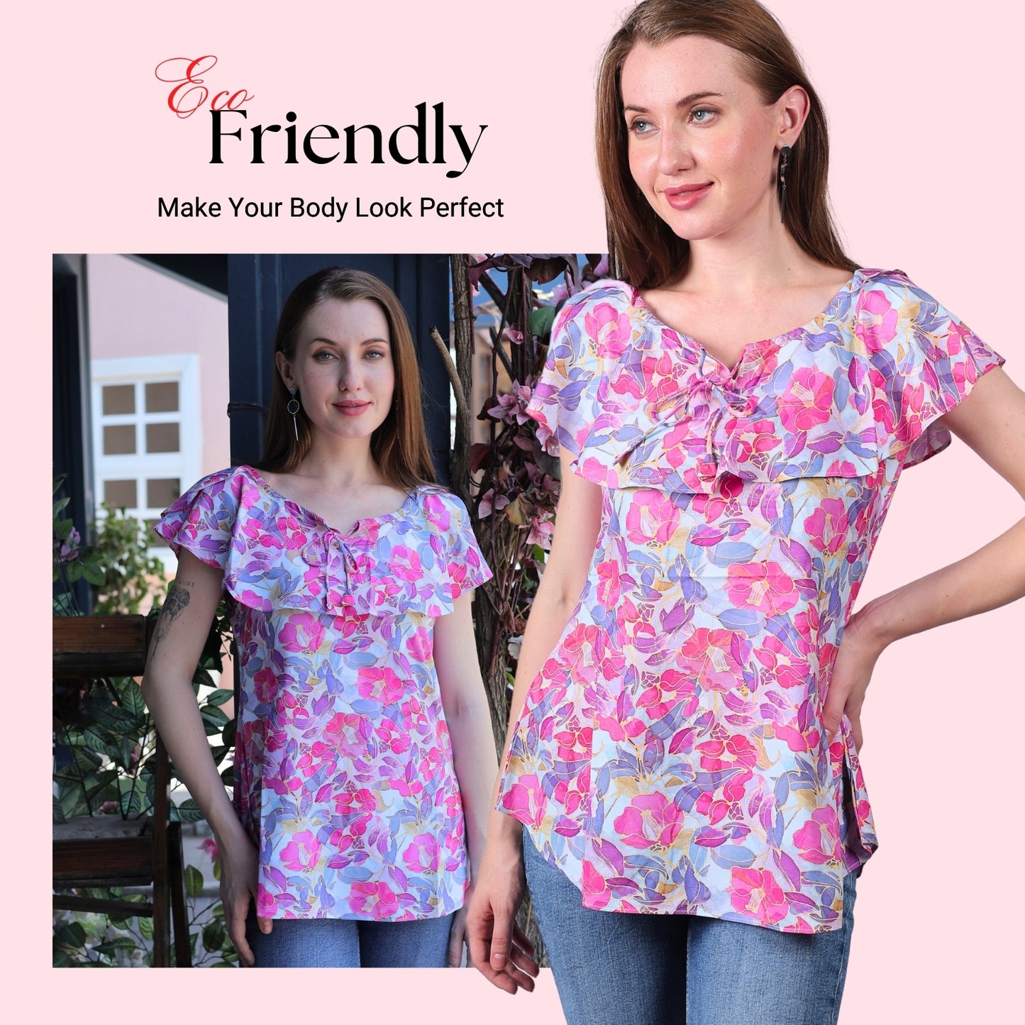 Luxe Comfort Sustainable Modal Fabric Top | Glofash - FashionZapp.com