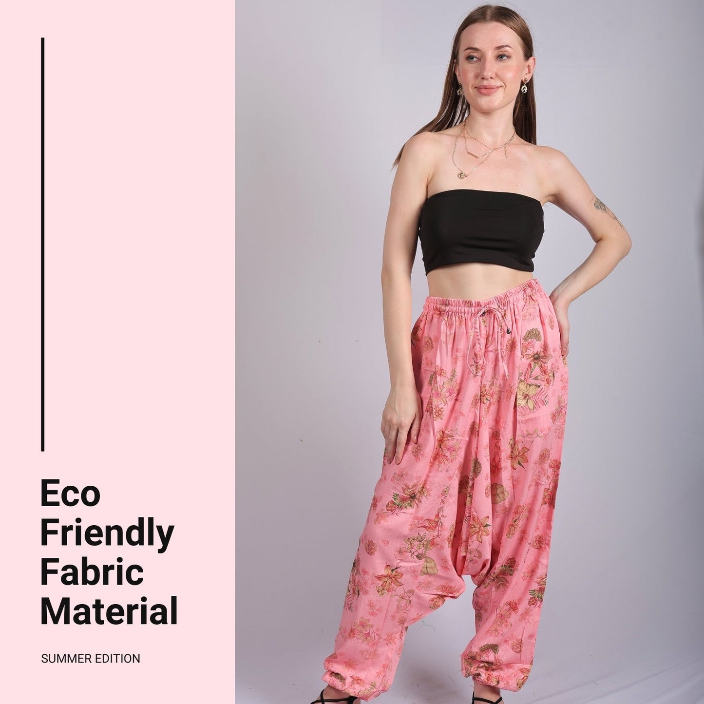 Women's Boho Harem Pants – Stylish And Beach Wear - FashionZapp.com
