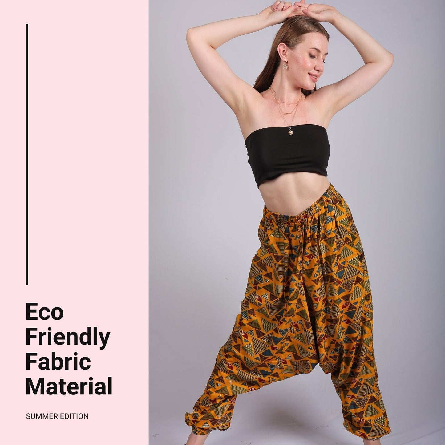Boho Chic Harem Pants for Women – Casual Yoga Pants - FashionZapp.com