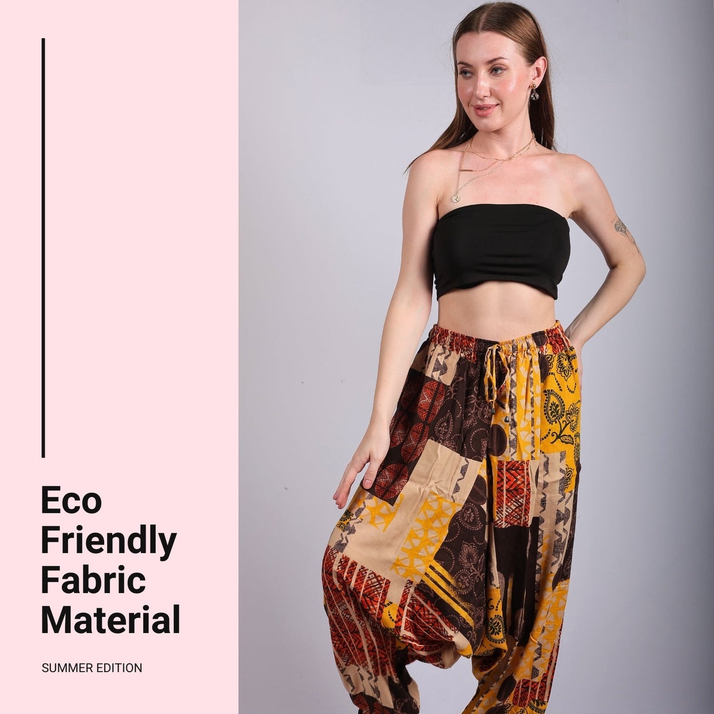 Women's Boho Harem Pants – Stylish Convertible Pants - FashionZapp.com