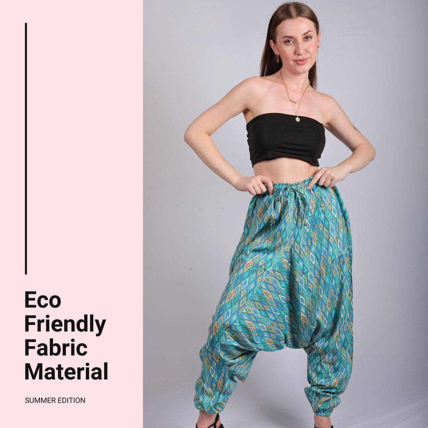 Boho Harem Pants for Women – Stylish Yoga Pants - FashionZapp.com