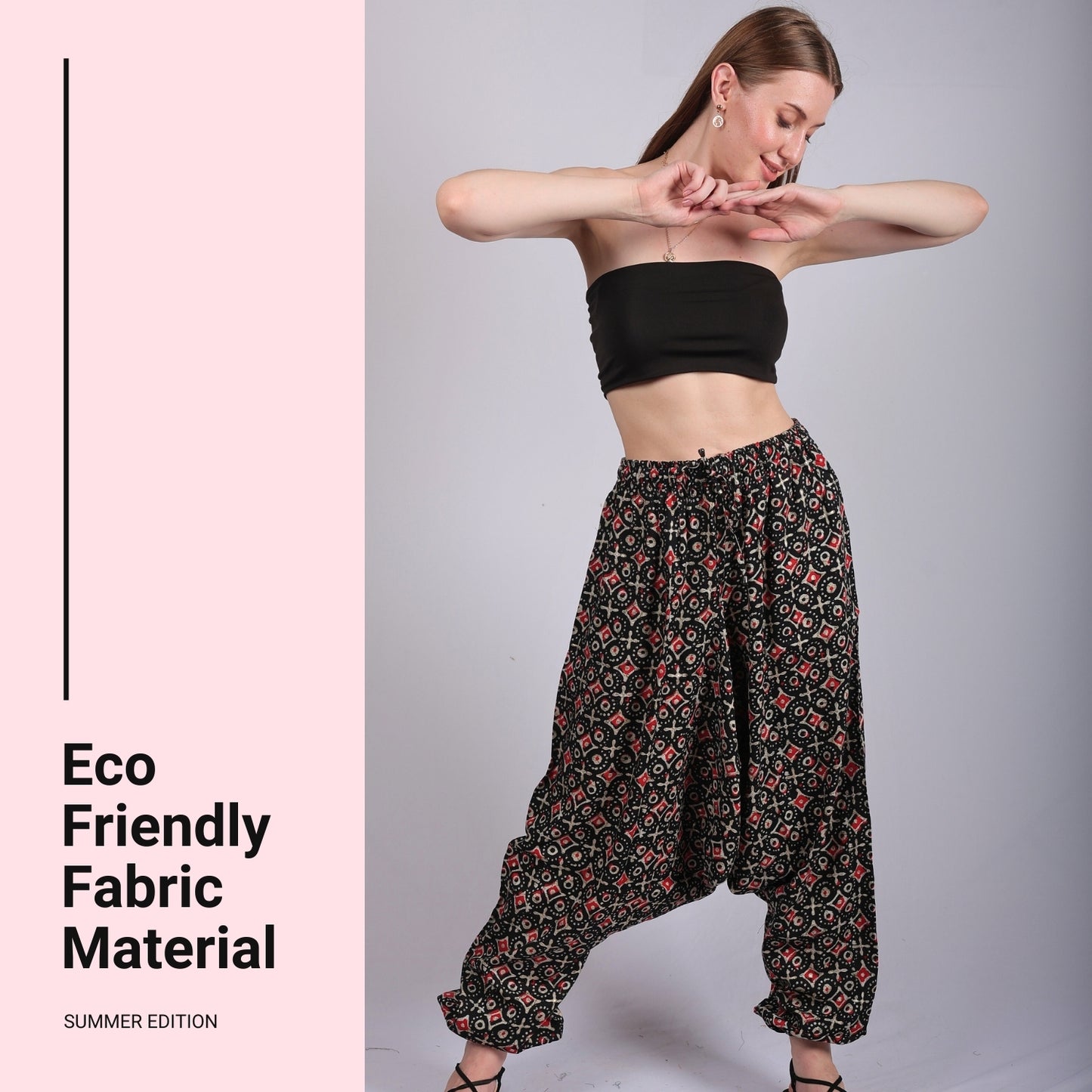 Women's Boho Harem Pants – Versatile & Beach Wear - FashionZapp.com