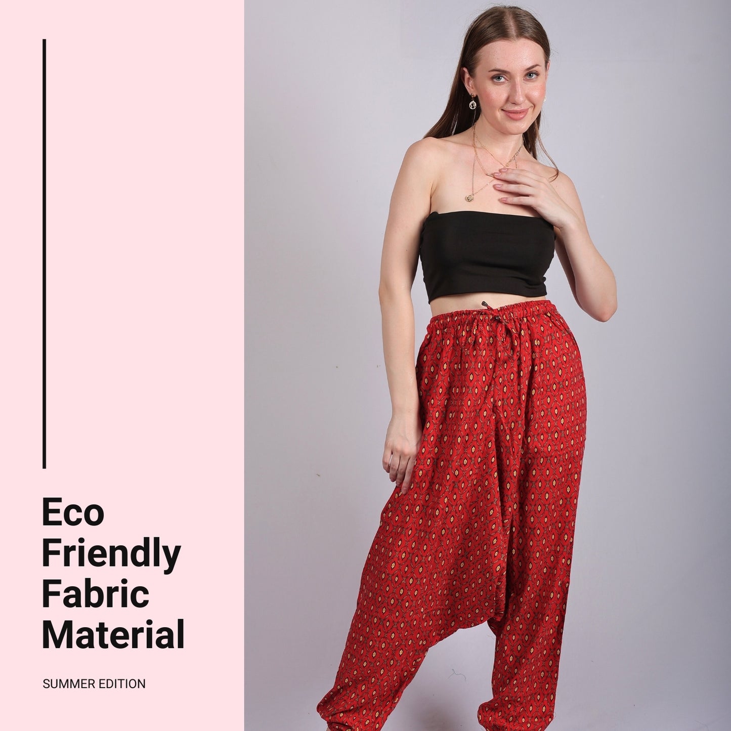 Women's Boho Harem Pants – Stylish Beach Wear - FashionZapp.com