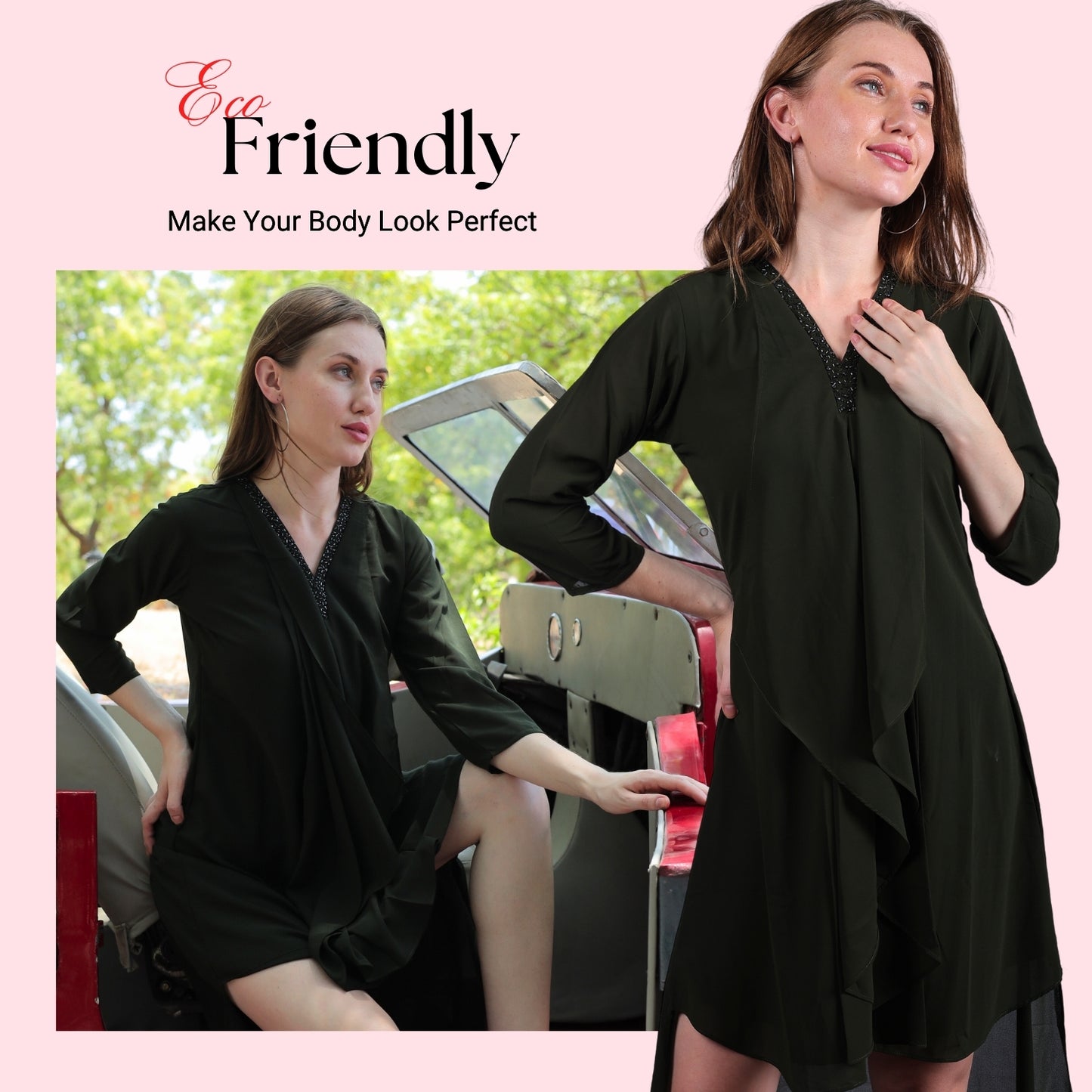 Glofash's Breathable Linen Cotton Dresses - FashionZapp.com