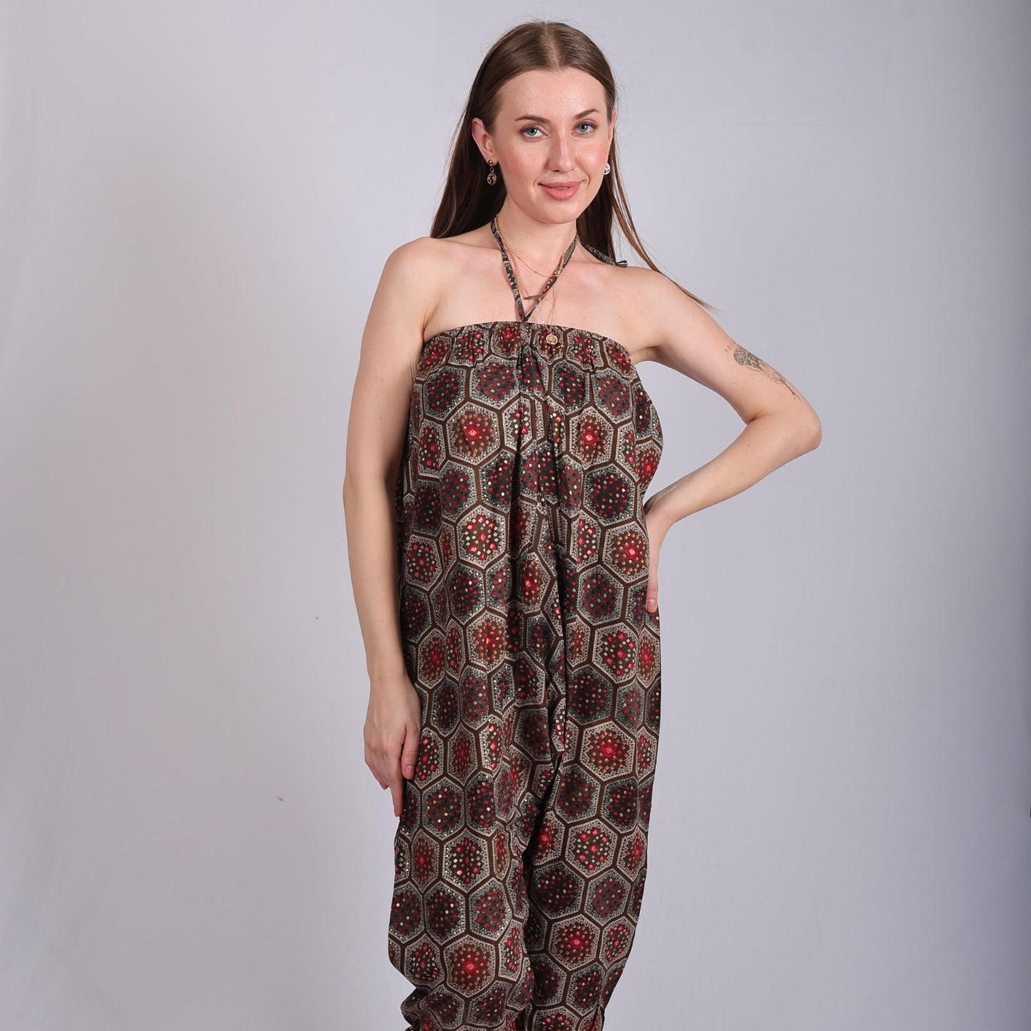 Women's Boho Harem Pants – Trendy Pants with Pockets - FashionZapp.com
