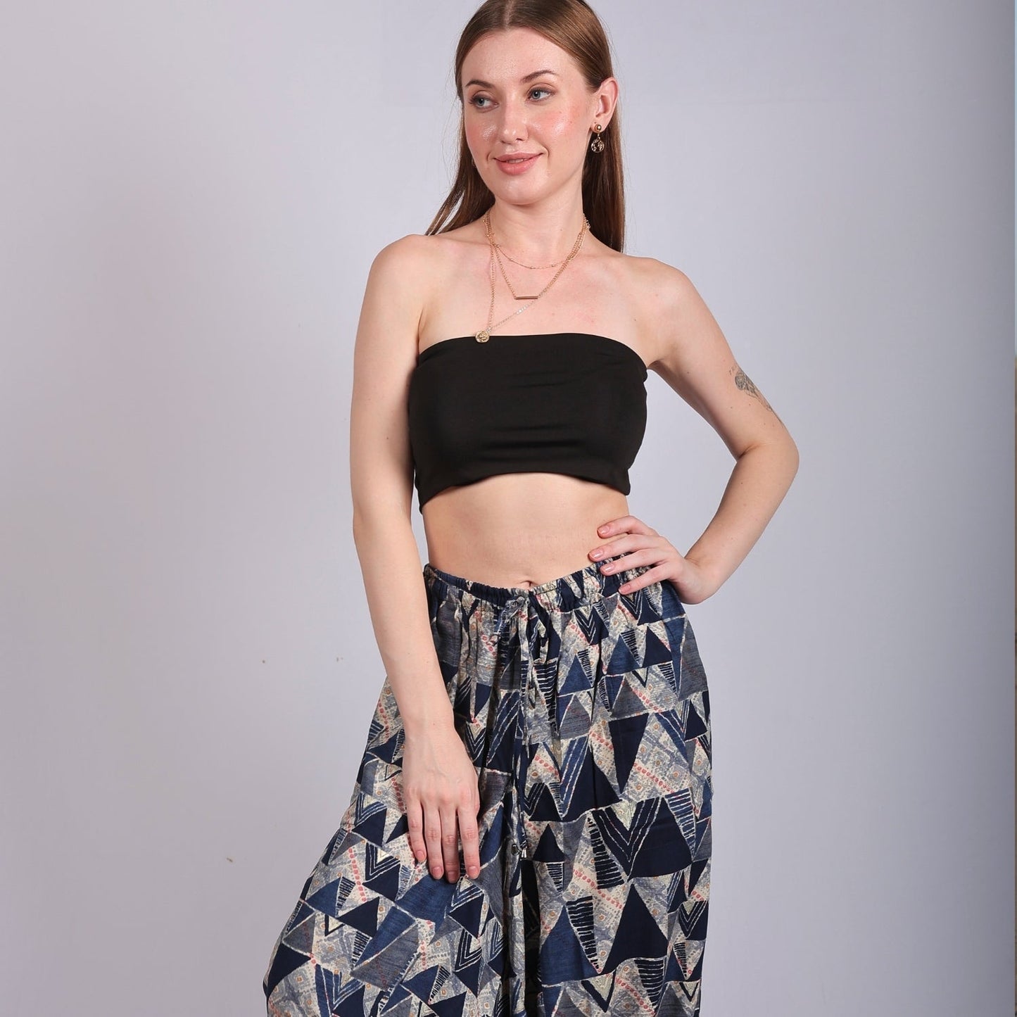 Women's Boho Harem Pants – Versatile Pants for Yoga & Beach - FashionZapp.com