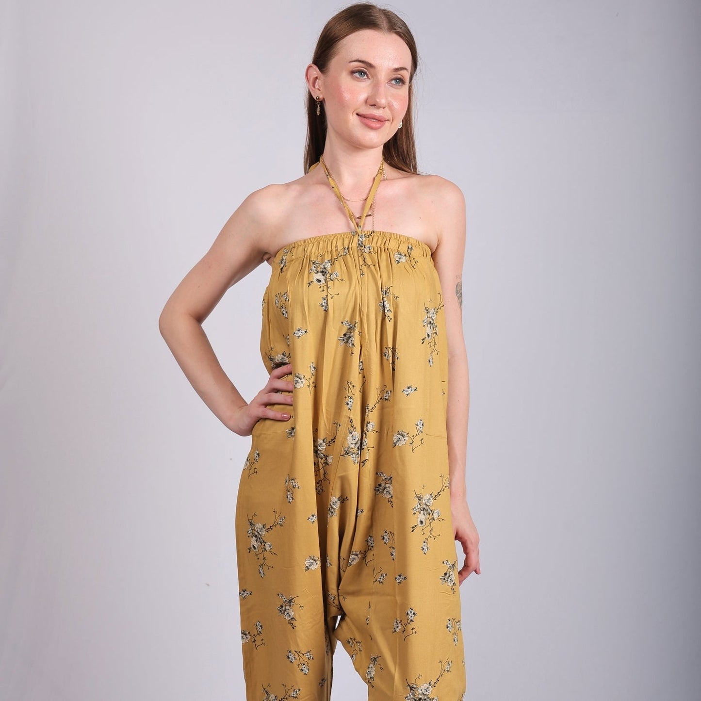 Boho Harem Pants for Women - Yoga Pants with Pockets - FashionZapp.com