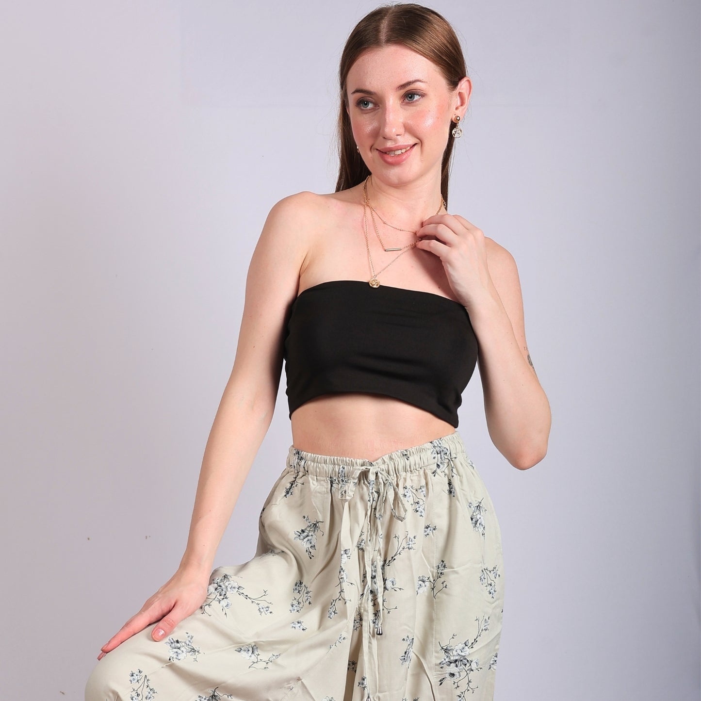 Boho Harem Pants for Women - Yoga Pants with Pockets - FashionZapp.com