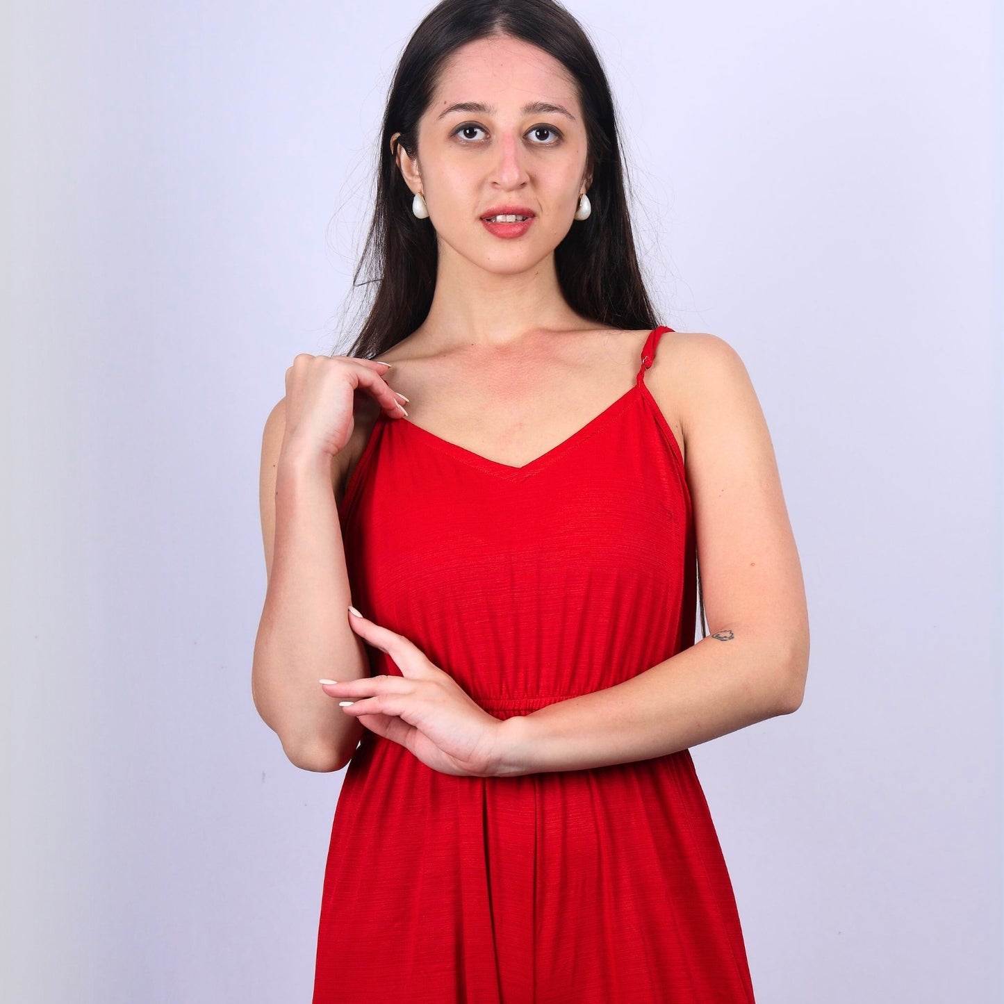 Wide-Leg Sleeveless Jumpsuit | GloFash - FashionZapp.com