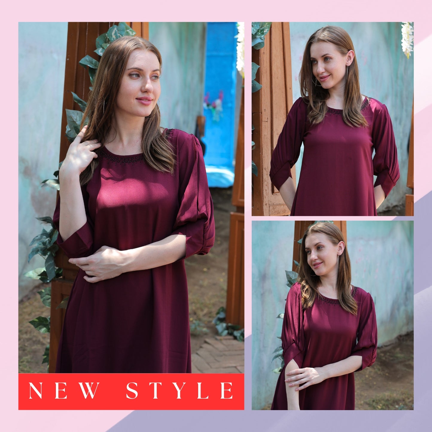 Georgette Dresses: Flowy & Elegant Styles by Glofash - FashionZapp.com