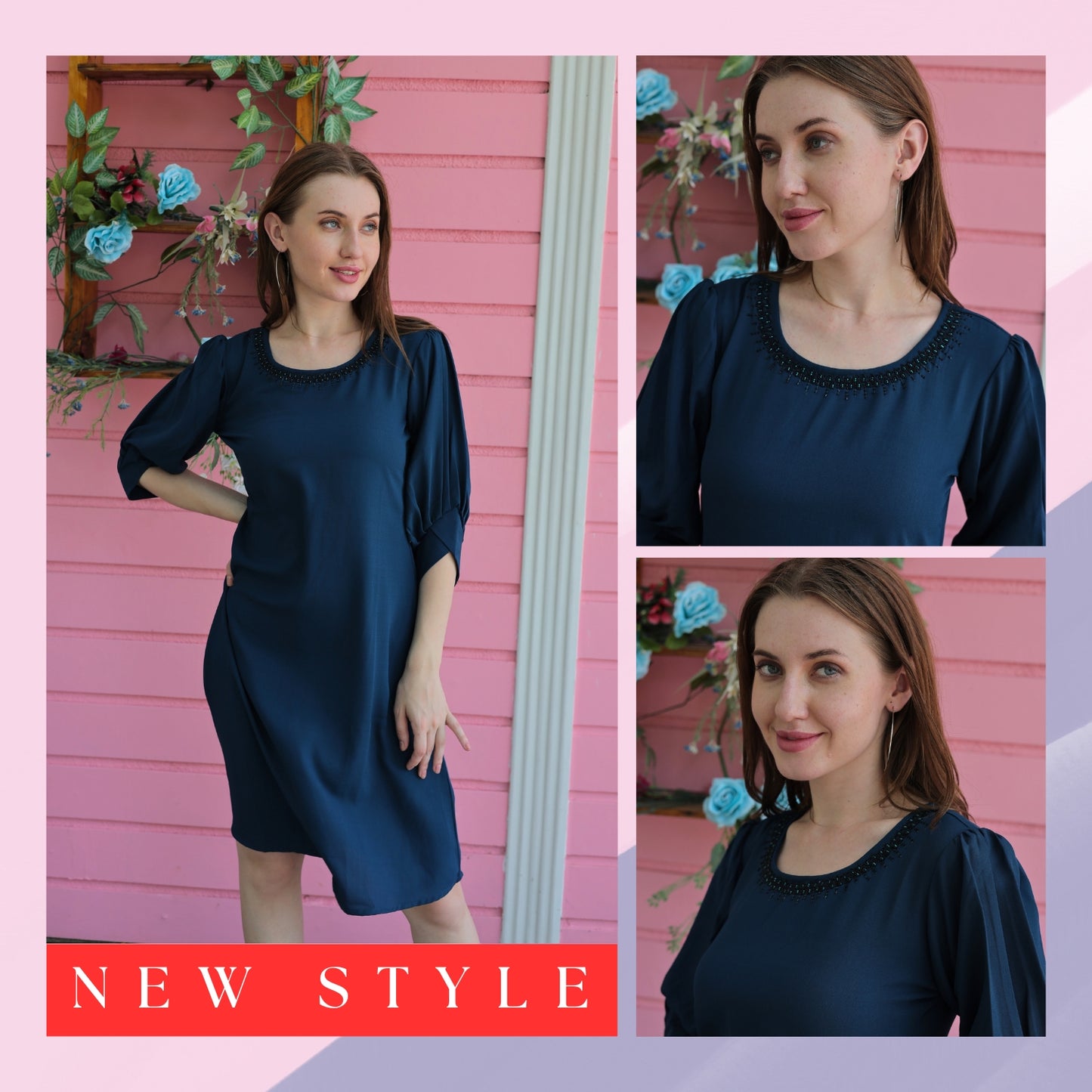 Georgette Dresses: Flowy & Elegant Styles by Glofash - FashionZapp.com