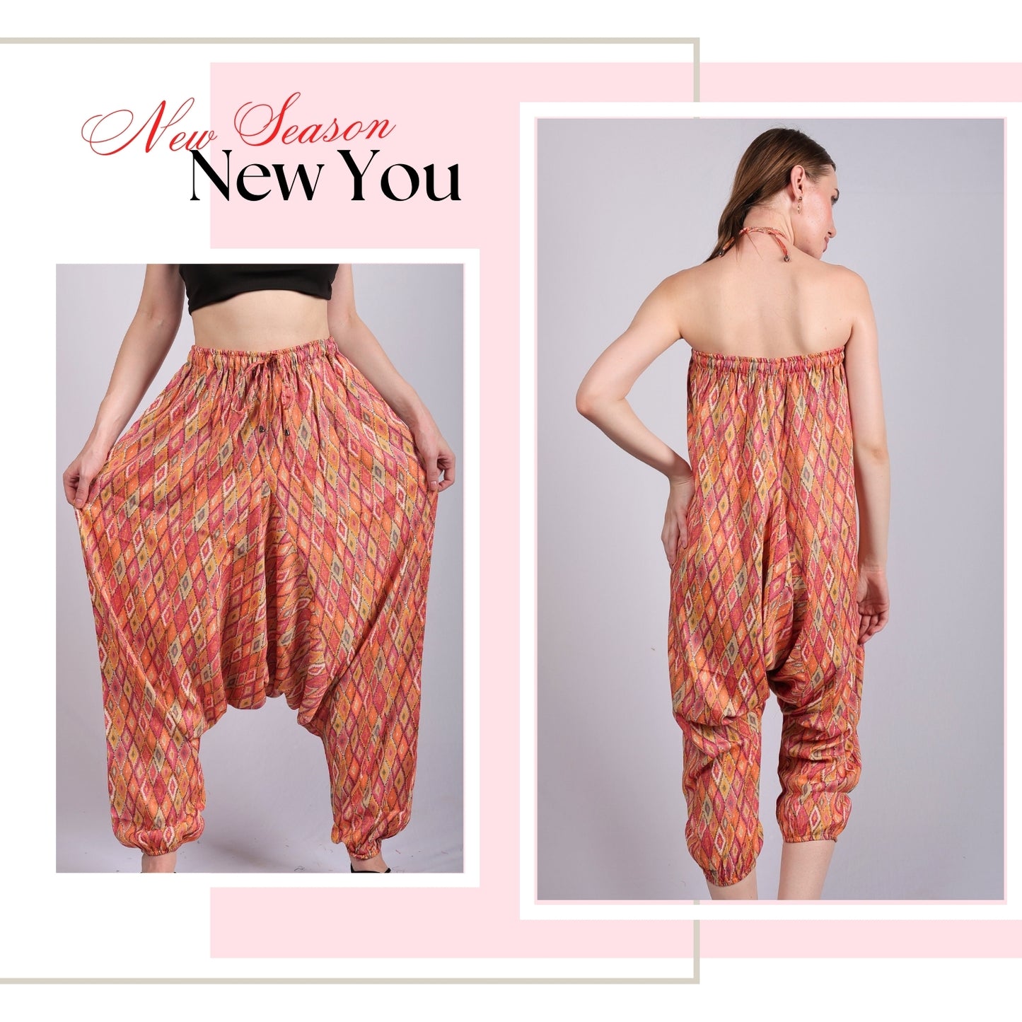 Boho Harem Pants for Women – Stylish Yoga Pants - FashionZapp.com