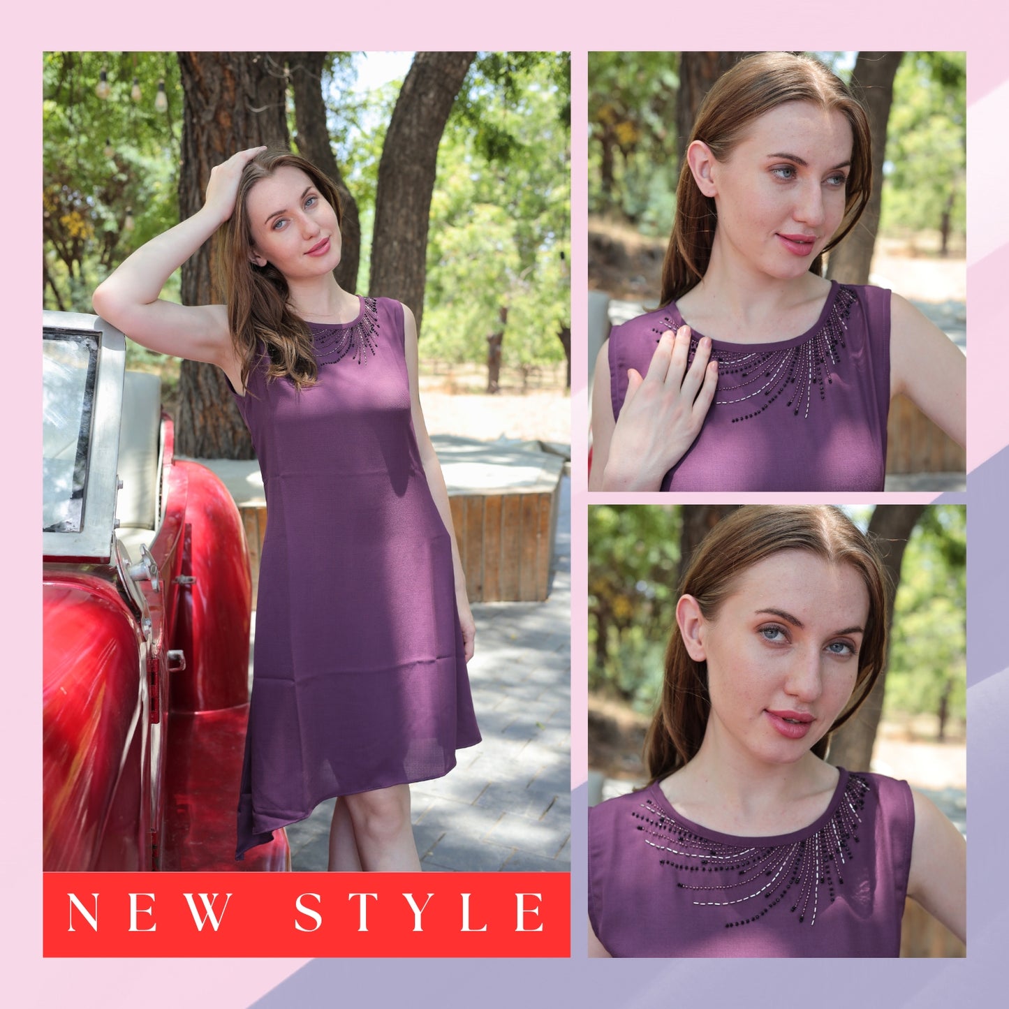 Shop Stylish Cotton Linen Dresses | Glofash - FashionZapp.com