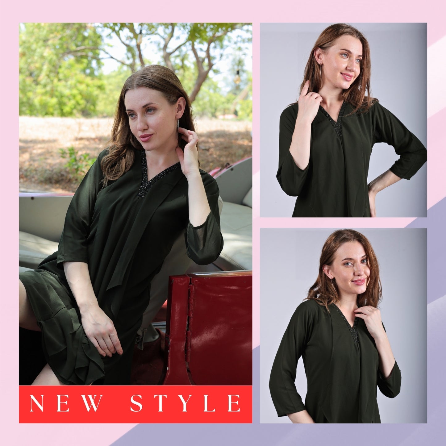 Glofash's Breathable Linen Cotton Dresses - FashionZapp.com