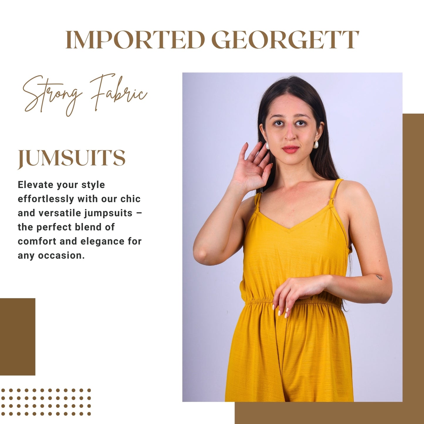 Wide-Leg Sleeveless Jumpsuit | GloFash - FashionZapp.com