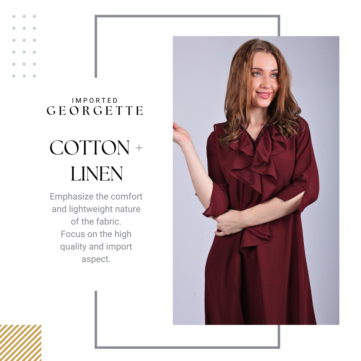 Shop Dresses Linen Cotton - Glofash - FashionZapp.com