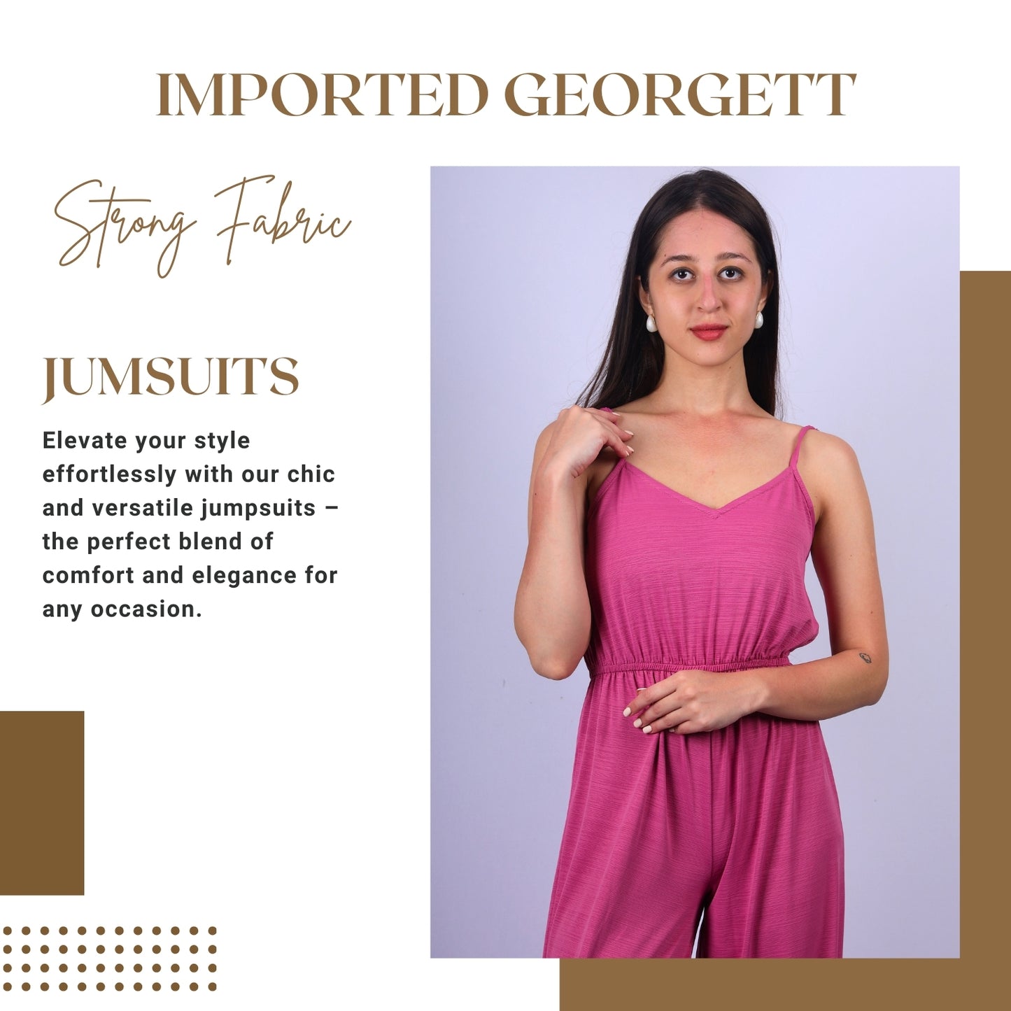 Wide-Leg Sleeveless Jumpsuit | GloFash - FashionZapp.com