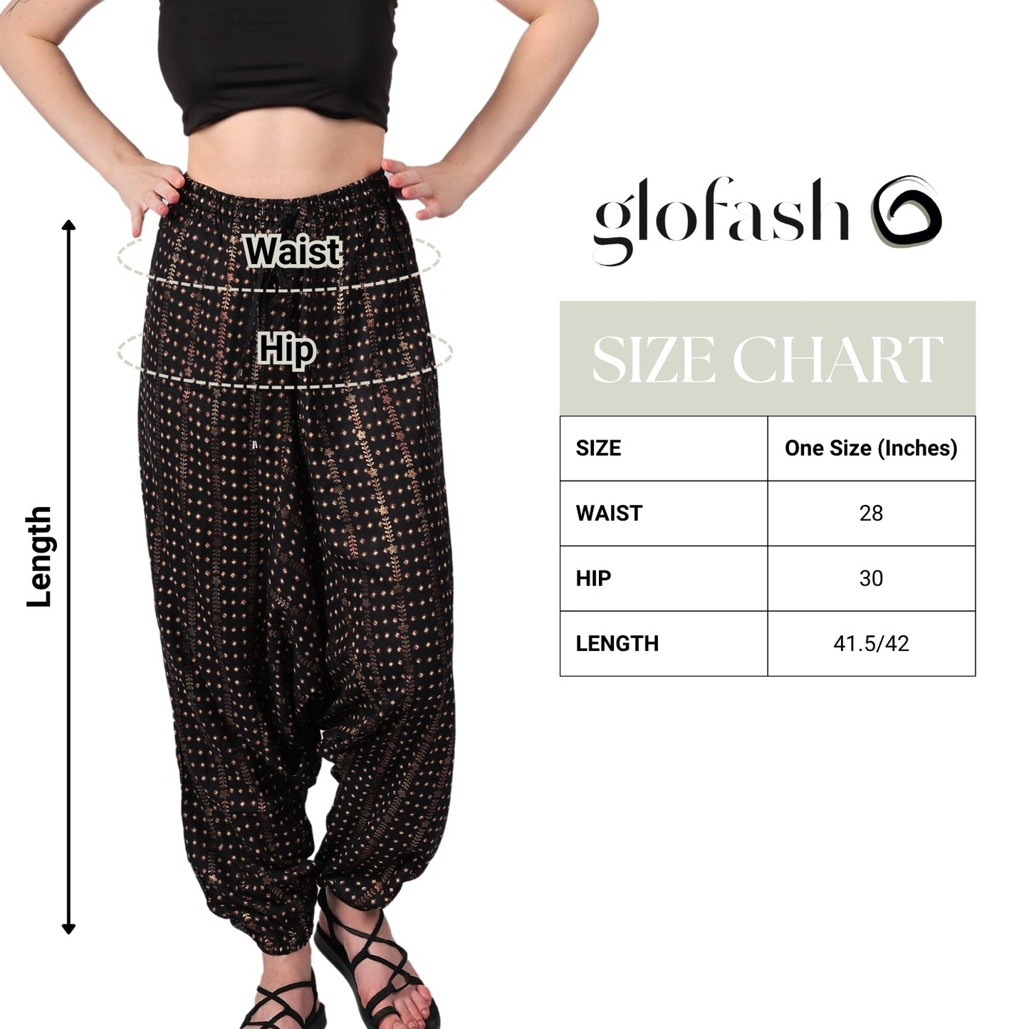 Women's Boho Harem Pants – Cozy And Beach Wear - FashionZapp.com