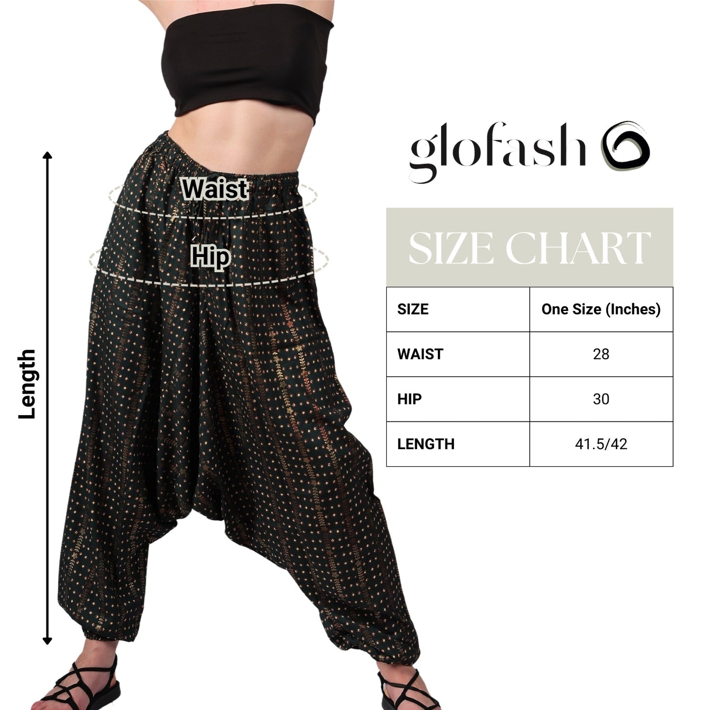 Women's Boho Harem Pants – Cozy And Beach Wear - FashionZapp.com