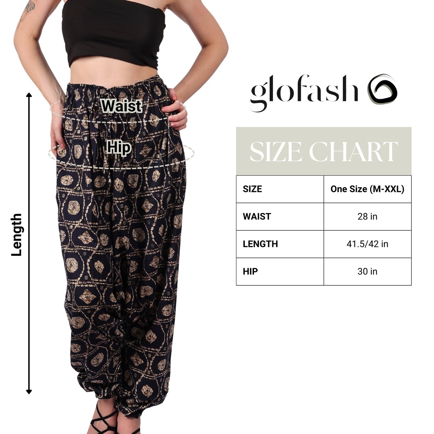 Women's Boho Harem Pants – Trendy & Beach Wear - FashionZapp.com