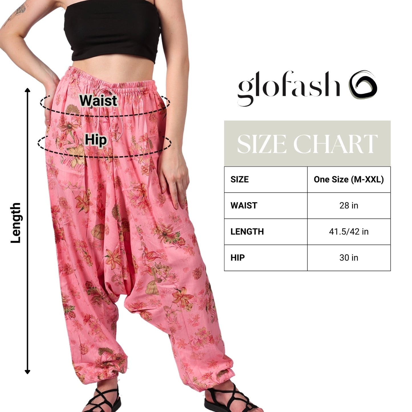 Women's Boho Harem Pants – Stylish And Beach Wear - FashionZapp.com