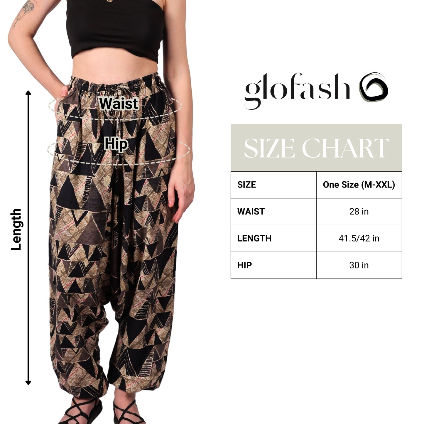 Women's Boho Harem Pants – Versatile Pants for Yoga & Beach - FashionZapp.com