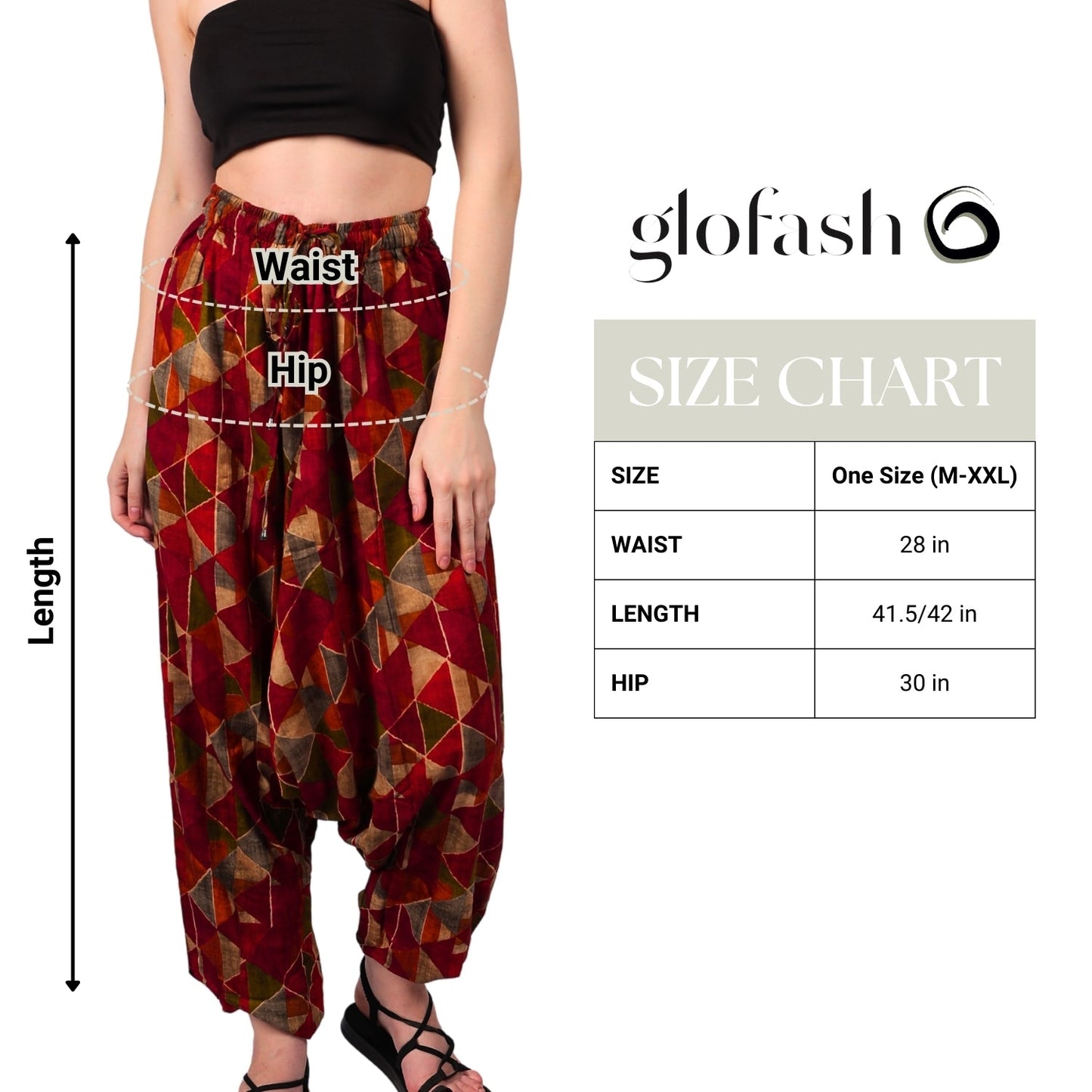 Women's Boho Harem Pants – Stylish & Beach Wear - FashionZapp.com