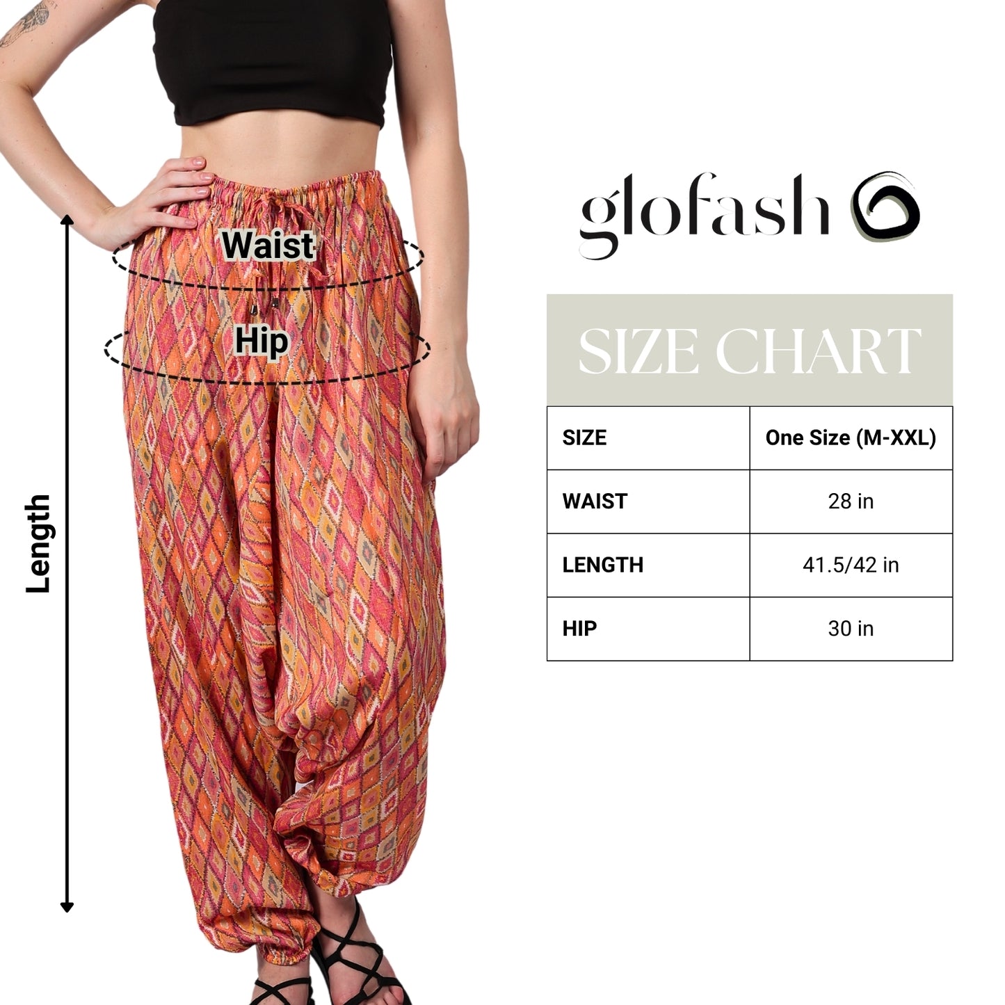Boho Harem Pants for Women – Stylish Yoga Pants - FashionZapp.com