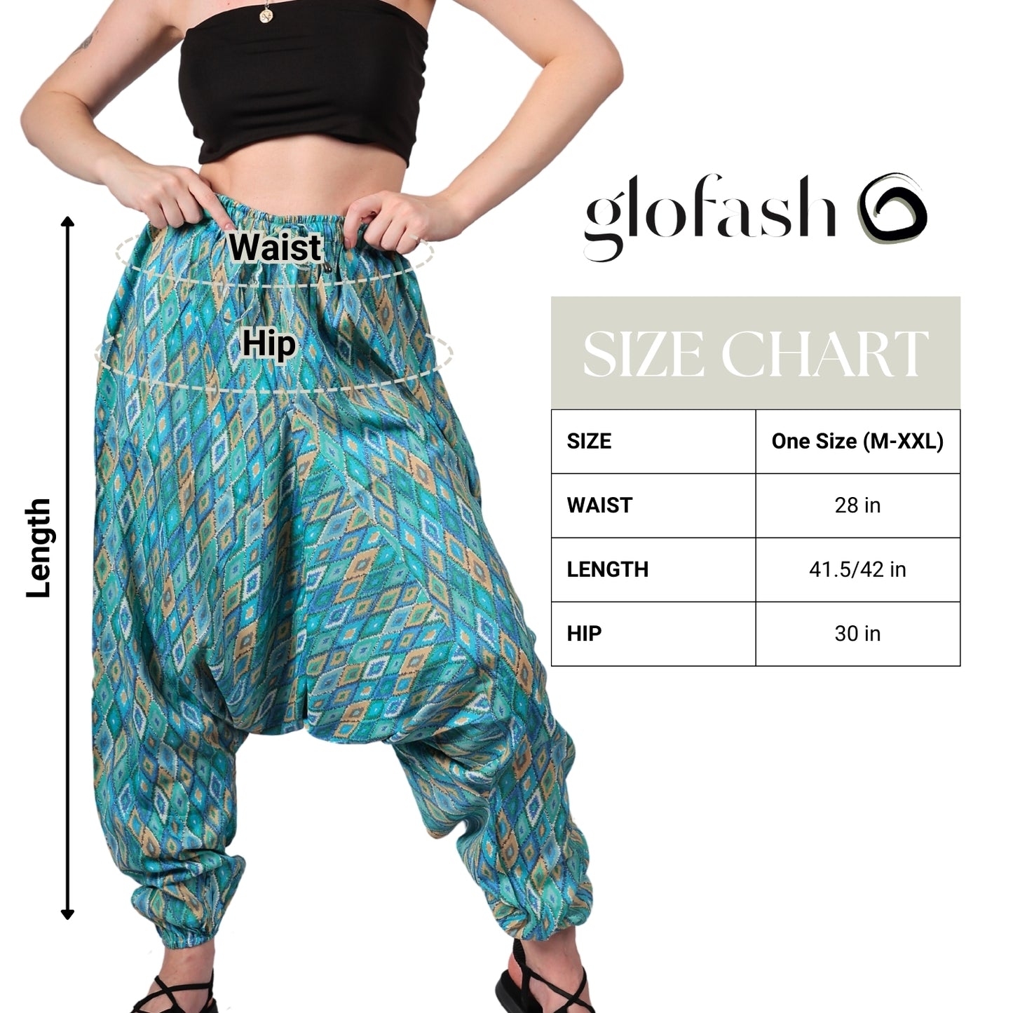Boho Harem Pants for Women – Stylish Yoga Pants - FashionZapp.com