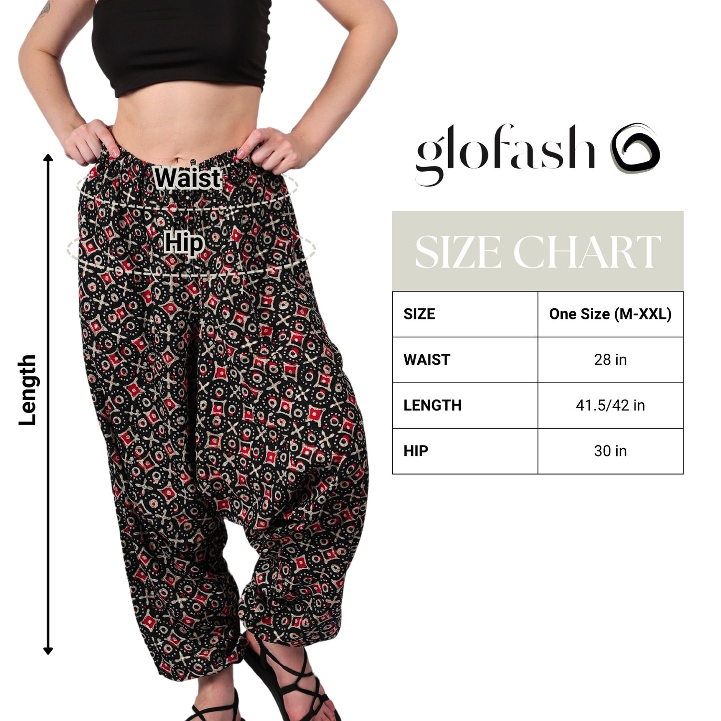 Women's Boho Harem Pants – Versatile & Beach Wear - FashionZapp.com