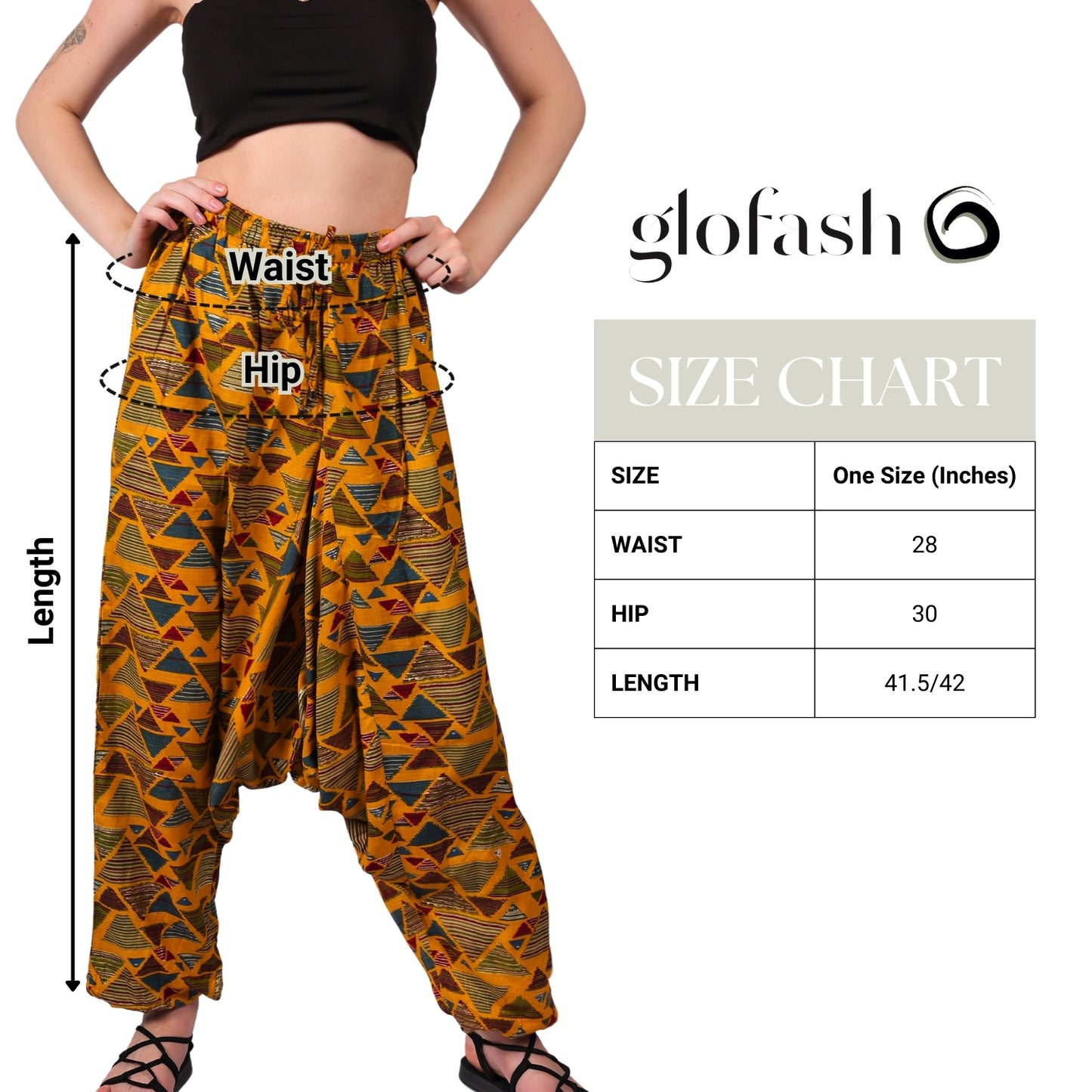Boho Chic Harem Pants for Women – Casual Yoga Pants - FashionZapp.com