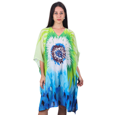 Blossom Dream kaftan dress with a relaxed fit
