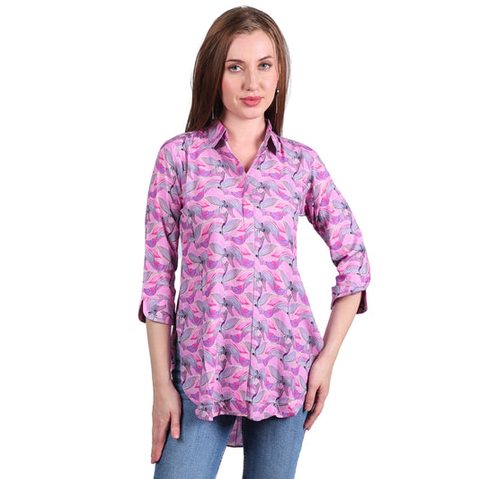 Glofash | Printed Modal Shirts for Women