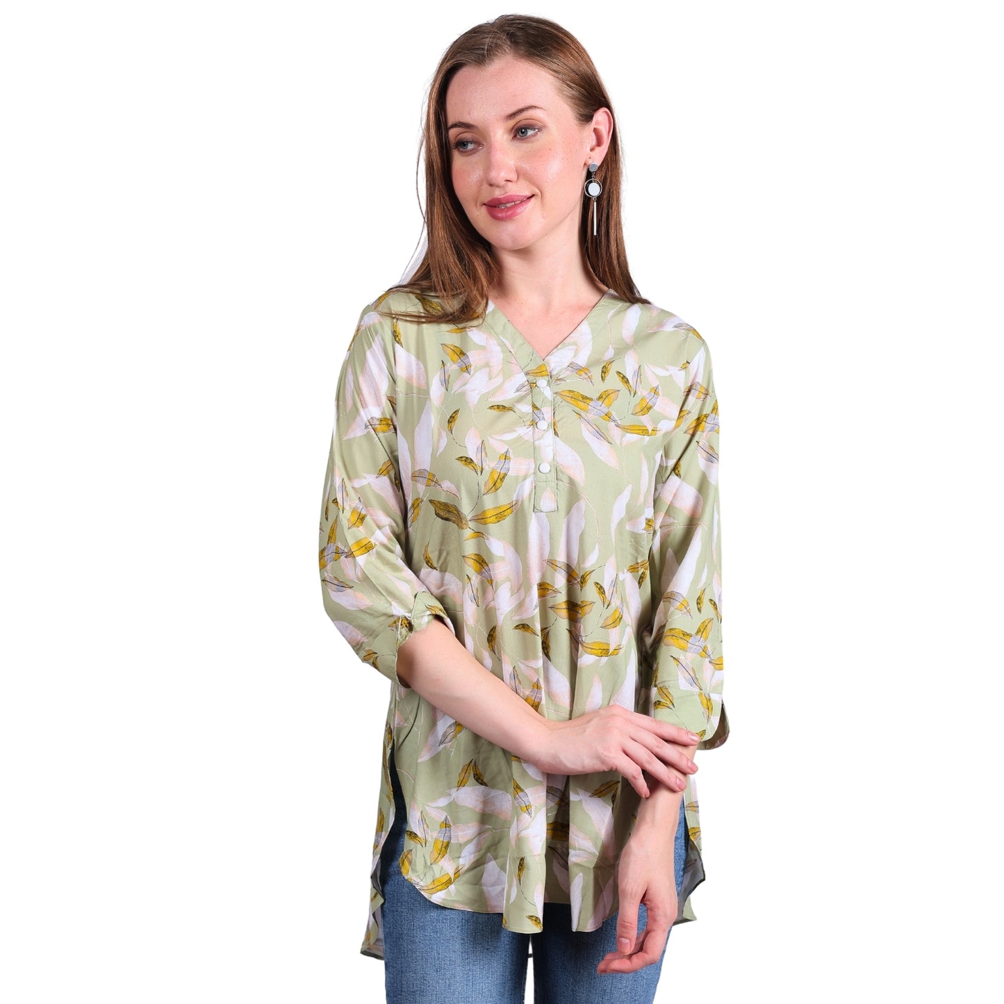 Modal Green Tops for Women | Shop Now at Glofash