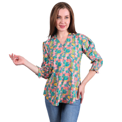 Ladies Modal Top in Luxe Comfort Fabric by Glofash