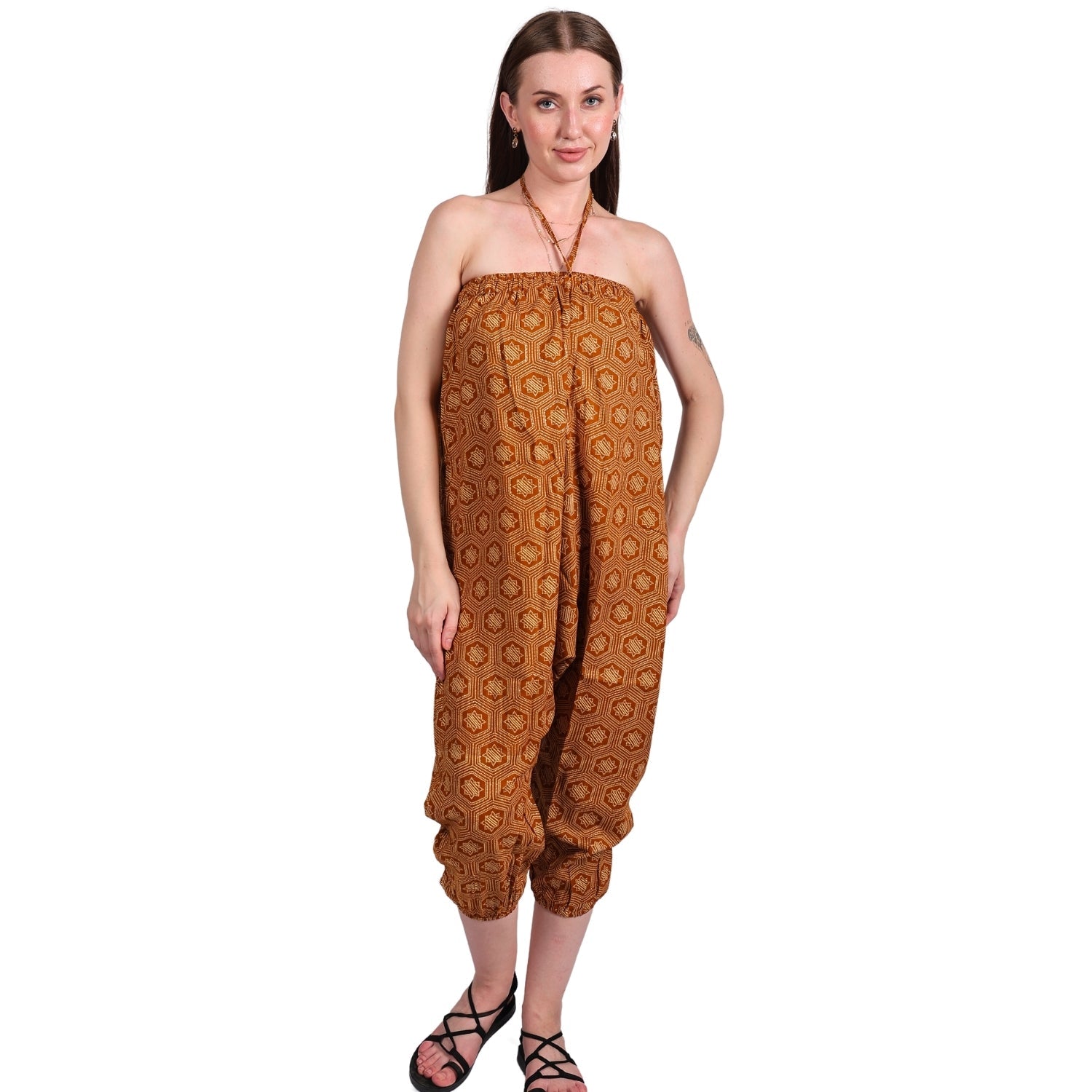 Bohemian Harem Pants for Women – Comfortable Yoga Pants - FashionZapp.com