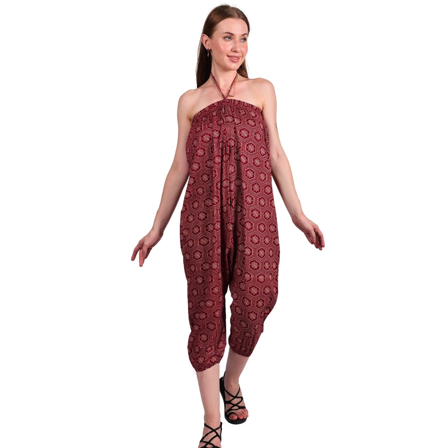 Bohemian Harem Pants for Women – Comfortable Yoga Pants - FashionZapp.com