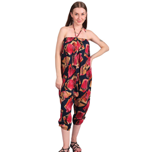 Boho Harem Pants for Women - Printed Yoga & Lounge Pants - FashionZapp.com