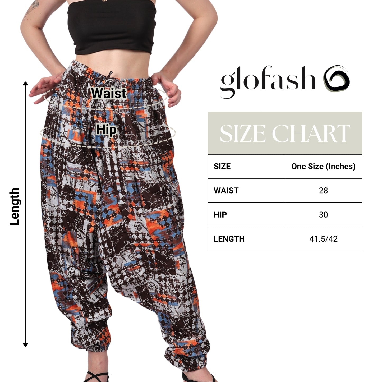 Women's Boho Harem Pants – Comfy and Chic Lounge, Yoga, and Beach Pants with Functional Pockets.