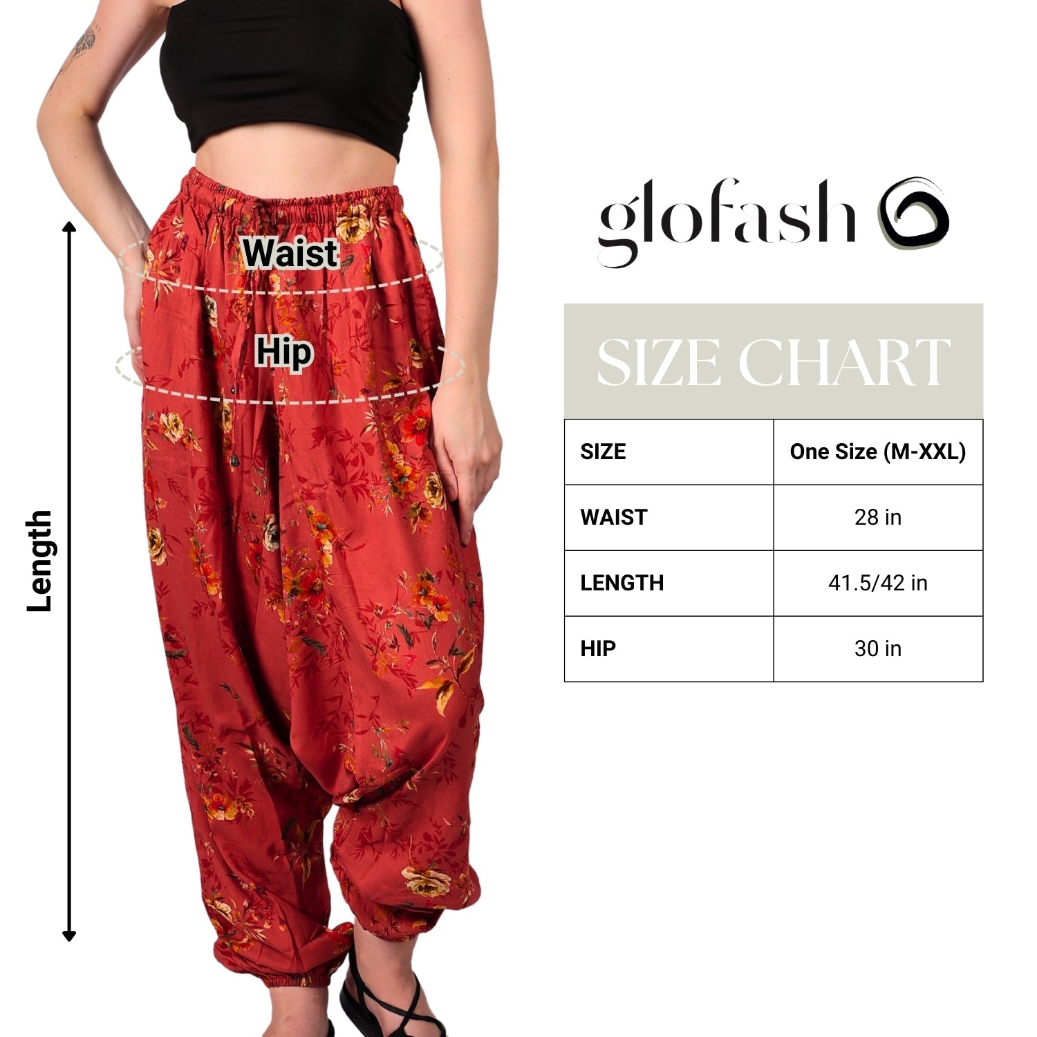 Women's Bohemian Harem Pants – Stylish Yoga & Lounge Pants - FashionZapp.com
