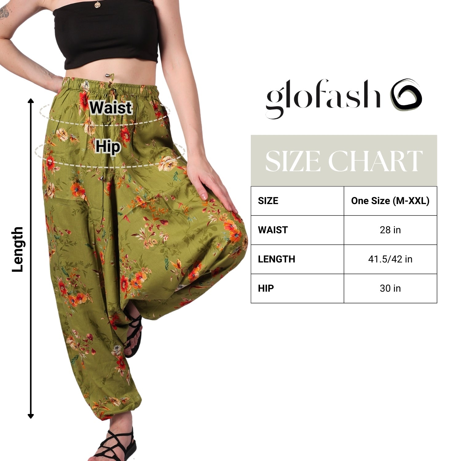 Women's Bohemian Harem Pants – Stylish Yoga & Lounge Pants - FashionZapp.com