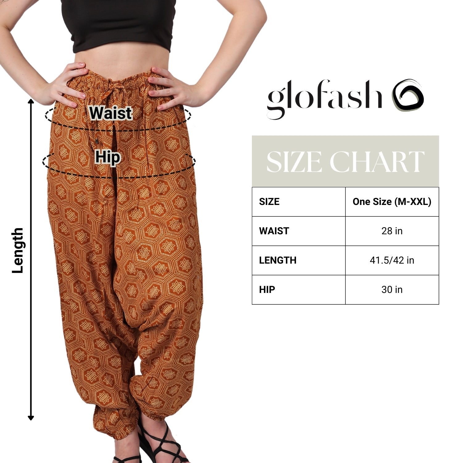 Bohemian Harem Pants for Women – Comfortable Yoga Pants - FashionZapp.com