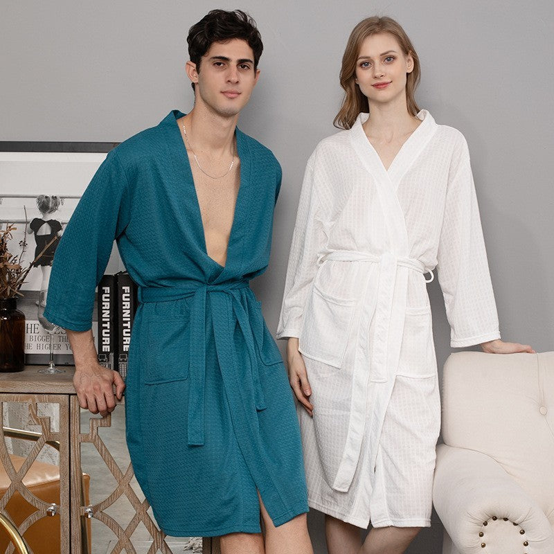 Couple Robes Sleepwear (Loungewear, Bathrobe) - Comfortable Soft Plush Fabric - Fashionzapp - FashionZapp.com