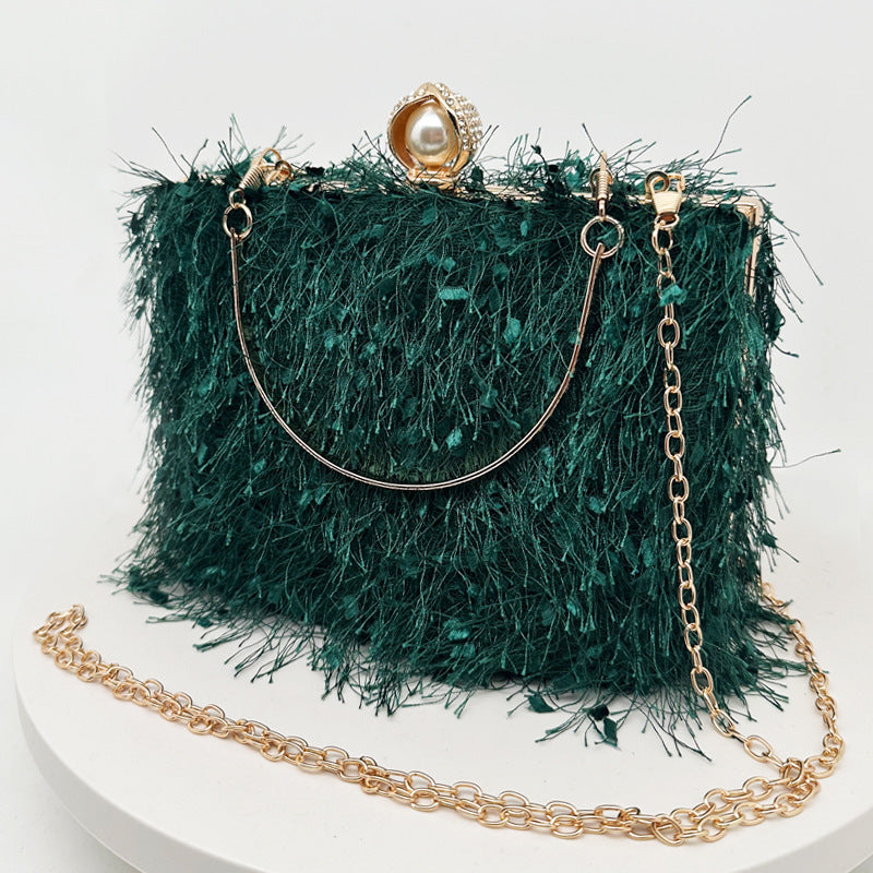 Tassel Handbag: Designer Women's Luxury Evening Bag - Crossbody/Shoulder Bag - Fshionzapp - FashionZapp.com